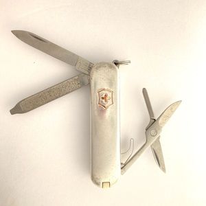 Tiffany & Co. Sterling & 18K Gold Swiss Army Knife